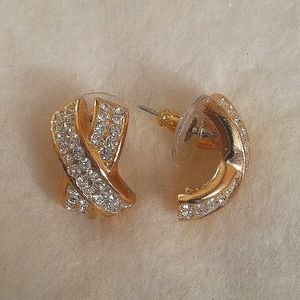 Vintage Rhinestone Earrings